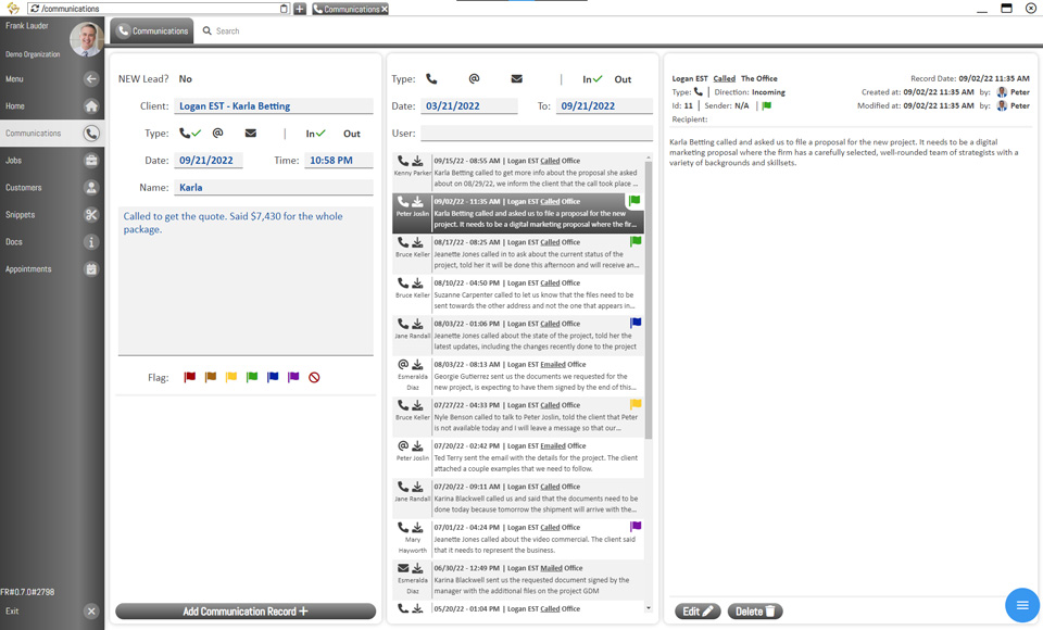screenshot of GO Data Hub